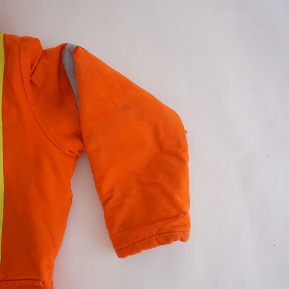 Ago Orange Yellow Insulated Quilt Lined Two-Piece Overalls And Jacket M (44) - Picture 8 of 16